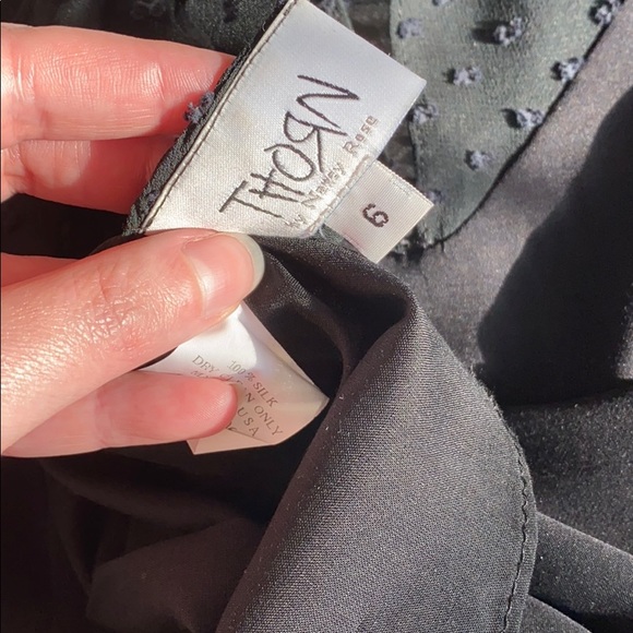 Anthro VTG 90s Witchy Woman Silk Faux Bustier Top - Picture 7 of 8